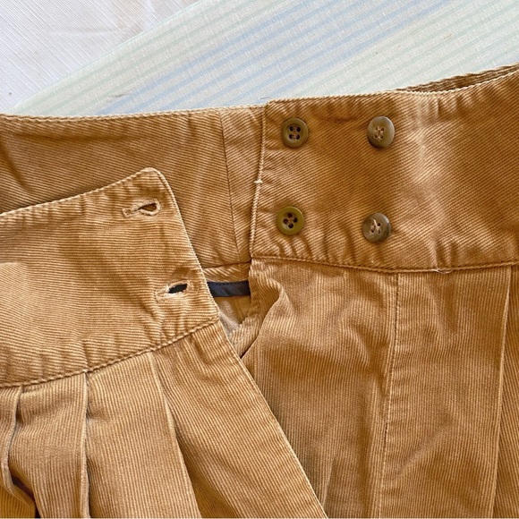 Pleated Corduroy Skirt - Picture 10 of 12